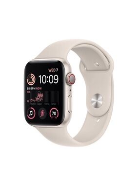 ✨Apple Watch SE 2 Cellular 44mm
Starlight Aluminum Case with Starlight - M/L✨
